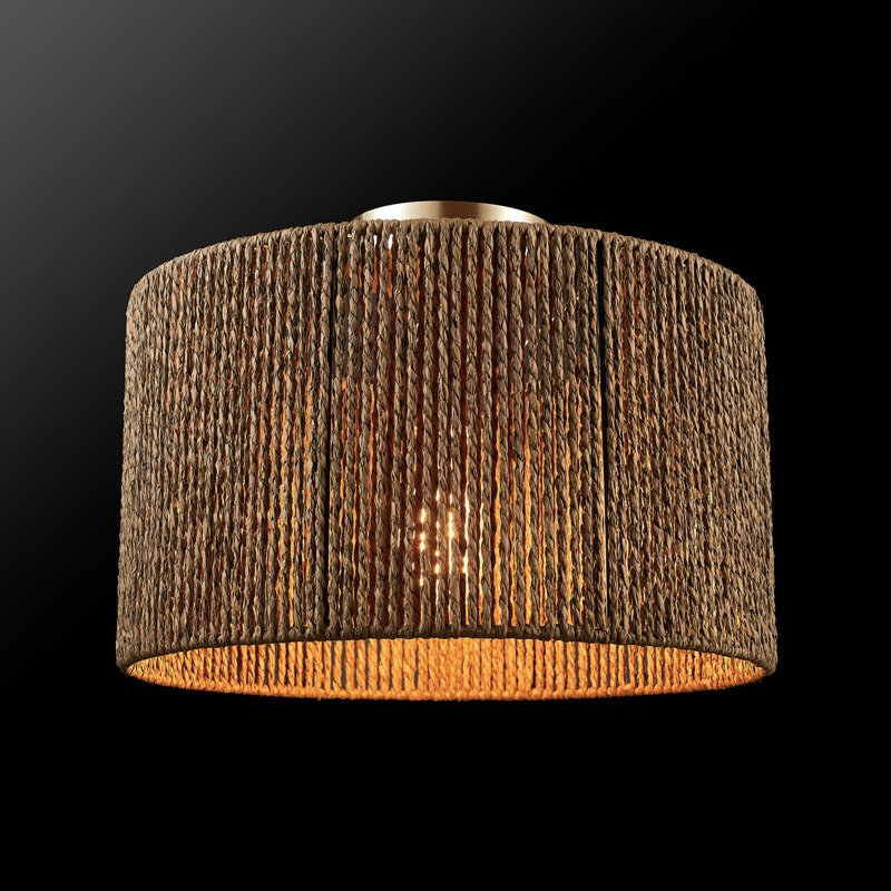 Espiye Paper Semi Flush Mount