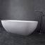 Baignoire de trempage autoportante en résine 69 po x 29,5 po-663722098
