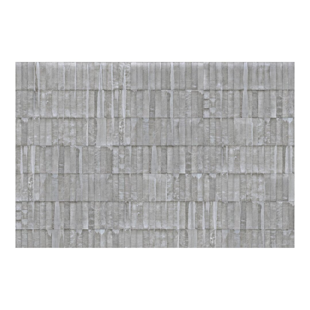 Strukturierte Tapete Concrete Tile 2,9 m x 432 cm