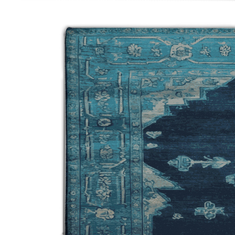 Tapis gris intérieur et extérieur surteint, Rectangulaire 2 pi x 3 pi