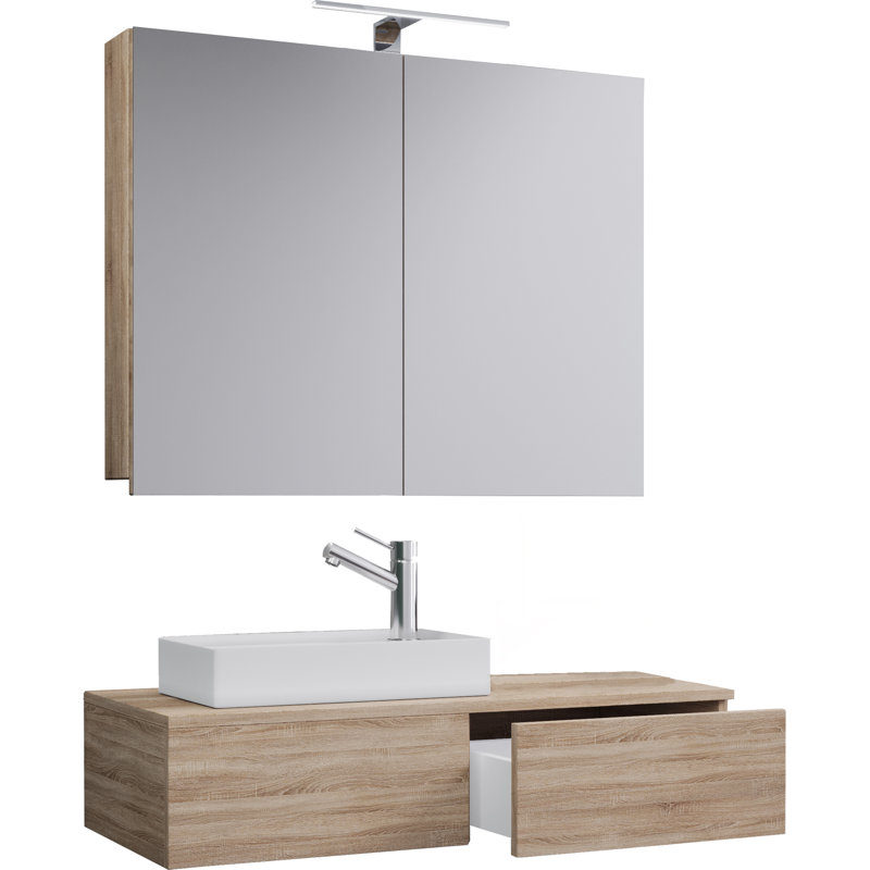 Ravit Bathroom Furniture Suite, Wood