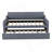 Upholstered DayBed with Trundle and USB Charging Design