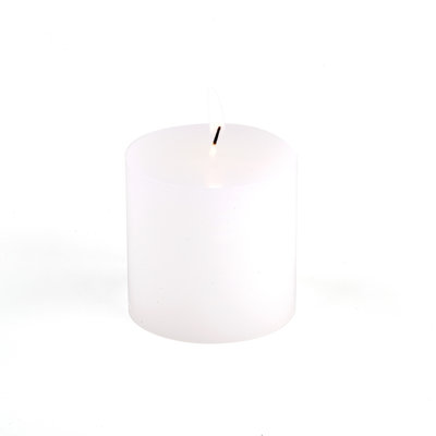 Bougie cylindrique sans parfum