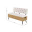 Sibo Linen Upholstered Storage Bench
