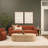 Elara Ribbed Oblong Travertine Coffee Table