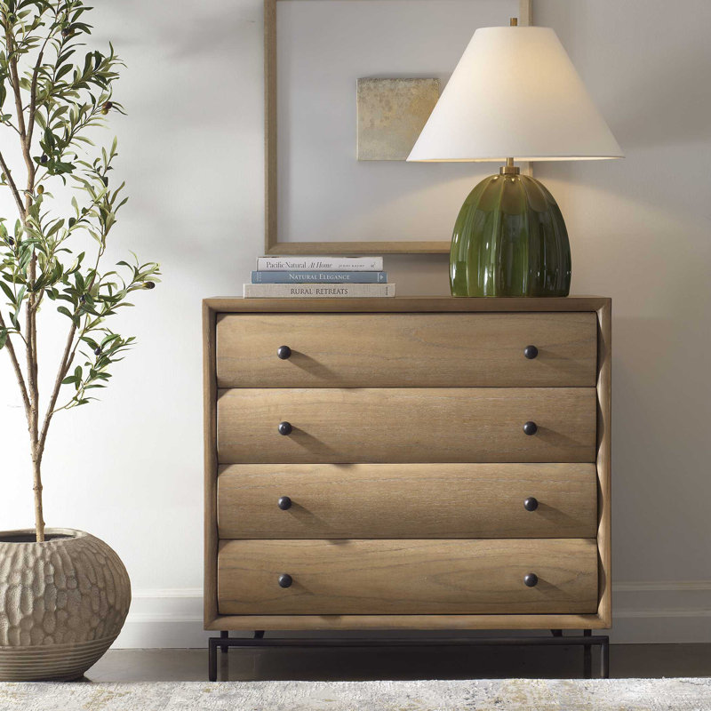 Commode courbée 4 tiroirs Uttermost Millard