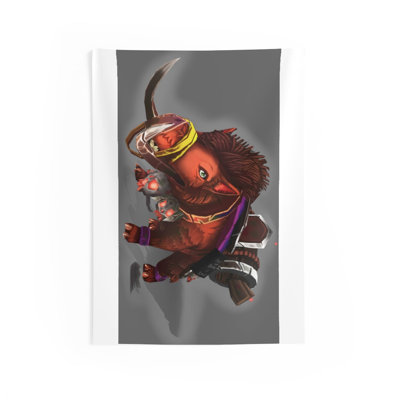 Spam the Death Mount Indoor Wall Tapestry -  Marick Booster, 2989453513