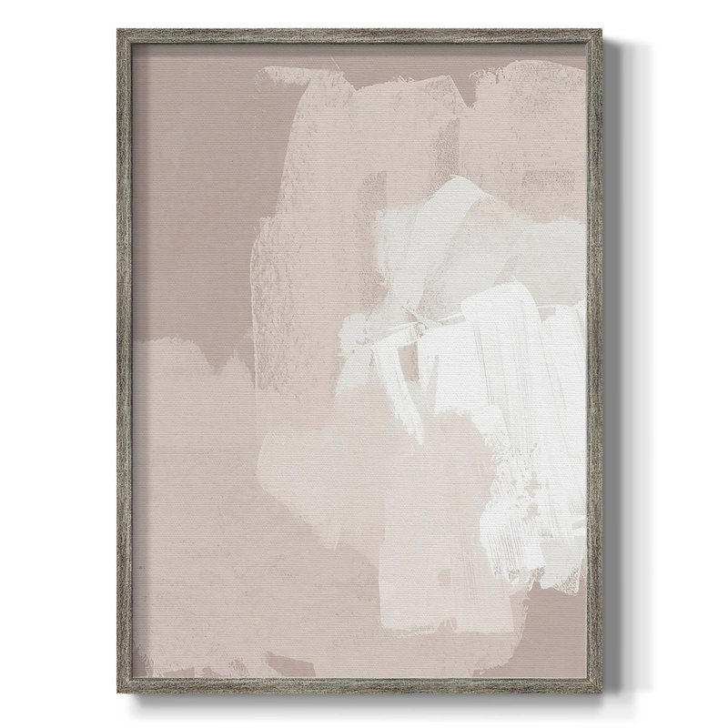 Cloud Slate II Framed Print - Solid Wood, 11" H x 9" W