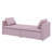 Modern Upholstered Chaise Lounger Daybed - A Small Single Size With 2 Built-In Drawers-1434645719