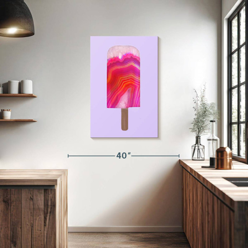 Yarlin Agate Popsicle, 36" H x 24" W