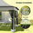 Pop Up Tent,Canopy Tent with Mesh Netting,with Carry Bag,for Garden, Patio-122773320
