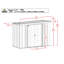 Remise de rangement Classic en acier, 8 x 4, vert sauge-67124303