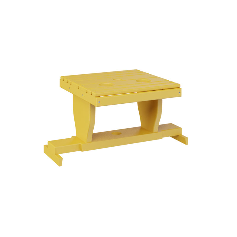 Table de canapé coulissante Berlin Gardens, Jaune soleil levant