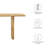 Modway Amistad Wood Bench-89025493-89025496