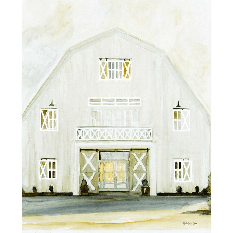 «Wedding Barn» - Impression sur toile tendue, H 40 po x l 30 po