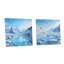 Glacier Winter Scenery In Greenland - Ensemble de 2 peintures murales en acrylique sur glacier-103926083