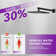 2 - Functions Pressure Balancing Shower Faucet with Rough-in Valve