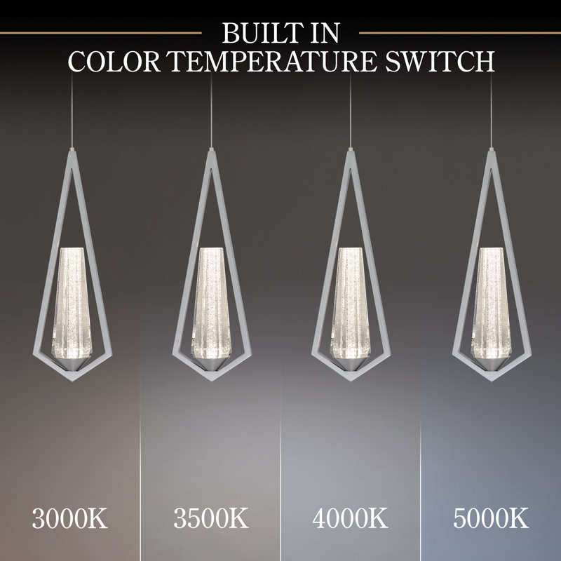 Devotion LED Pendant, 41 Lights, 18" H x 36" W x 36" D, Satin Nickel