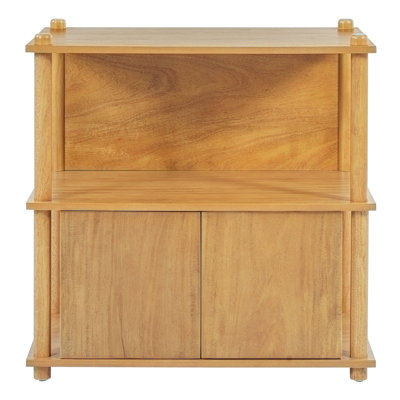 Table de chevet en bois avec rangement