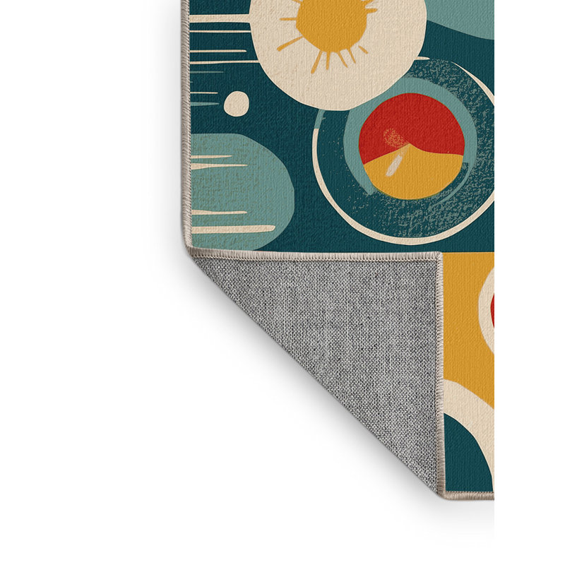 Quirky Sway Rug, Round 4'