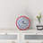 Quartz Movement / Crystal Alarm Tabletop Clock Red