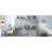 Full Size Bed With Hydraulic Desk, Gray, Space - Saving For Multifunctional Rooms In Flats, Frame, And Mattress Storage-191700968