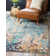 Dimonetta Washable Abstract Indoor Rug