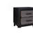Soluto Grey And Black Nightstand