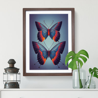 Loving Butterflies - Framed Print