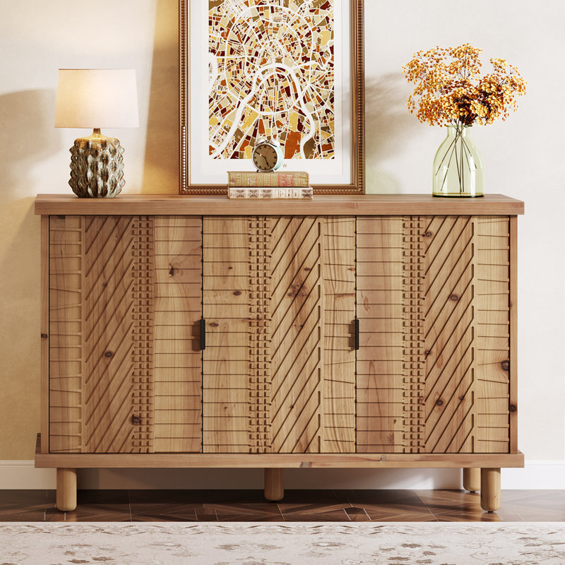 47.6cm Solid Wood Sideboard