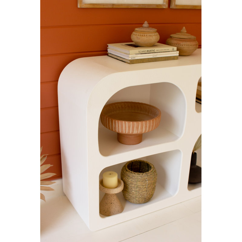 Judy 65'' White Console Table