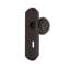 Deco Plate with Decorative Keyhole and Meadows Door Knob-1119542369