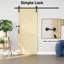 Porte de grange coulissante 84 po H-134303518-134369279-134369280