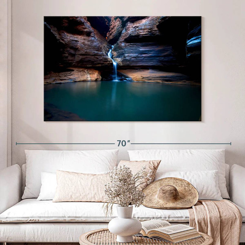 Cascade Alvord Karijini, Australie, H 20 po x l 30 po