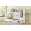 Lit escamotable double avec placard et tiroirs-817254171