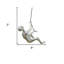 Ensemble de deux sculptures dimensionnelles en résine