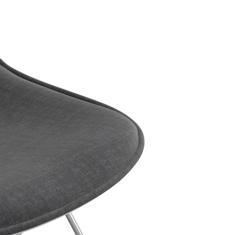 Ashford 18'' H Upholstered Side Chair, Gray