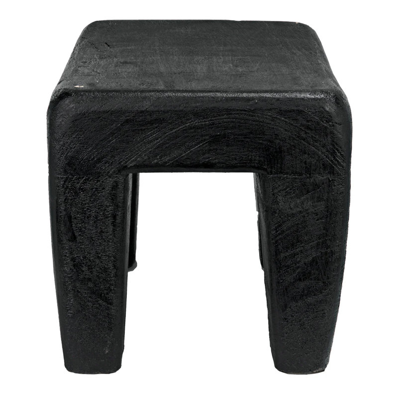 Sumo Accent Stool, Black