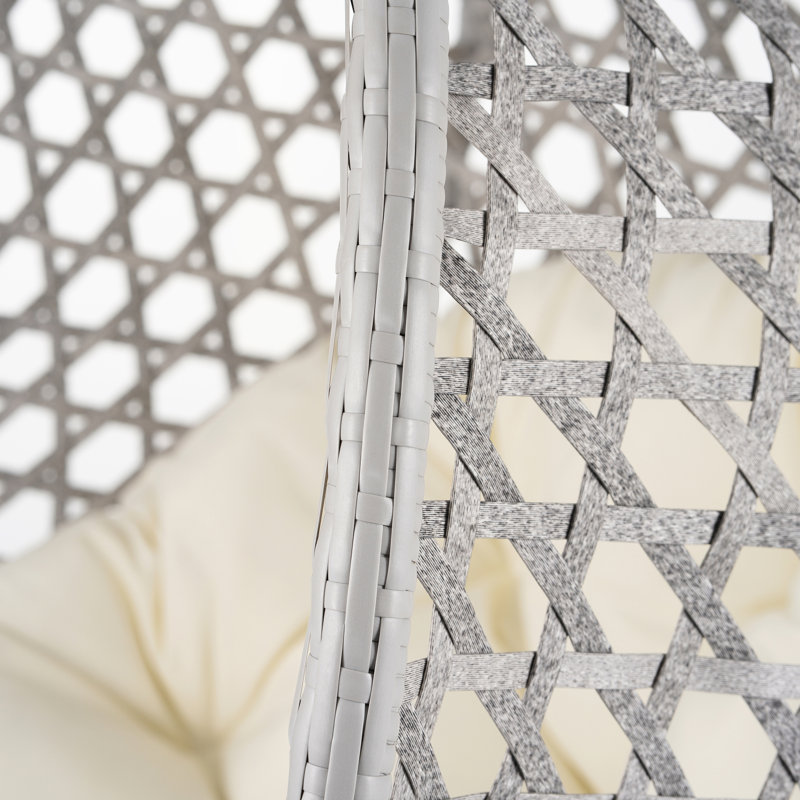 Siège de détente polyvalent - Structure en fer, PE, appui-tête réglable intérieur et extérieur pour tous les réglages et tous les usages
