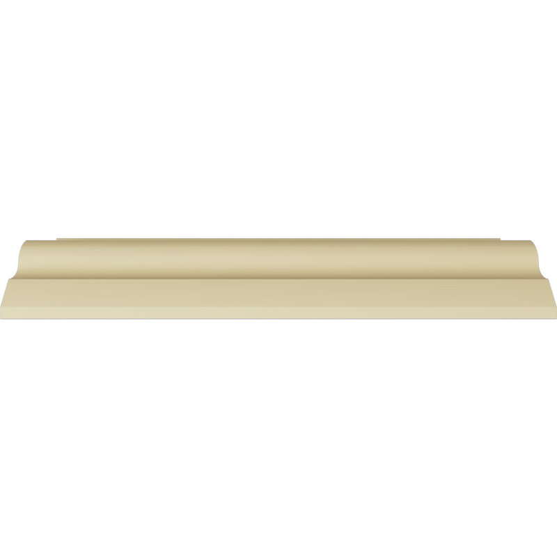 Primed White Polyurethane Traditional Crown Moulding 9" x 12"