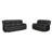 Apollonie 2 - Piece Faux Leather Living Room Set-322136133