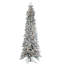 Arbre de Noël artificiel pin vert / blanc Prelit-1780074372
