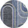 Premium Machine Washable Cerrito AMF532 Navy Rug