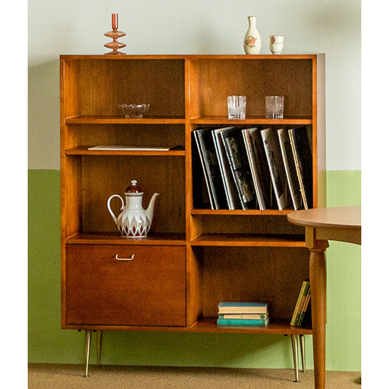 Armoire ouverte Mid-Century