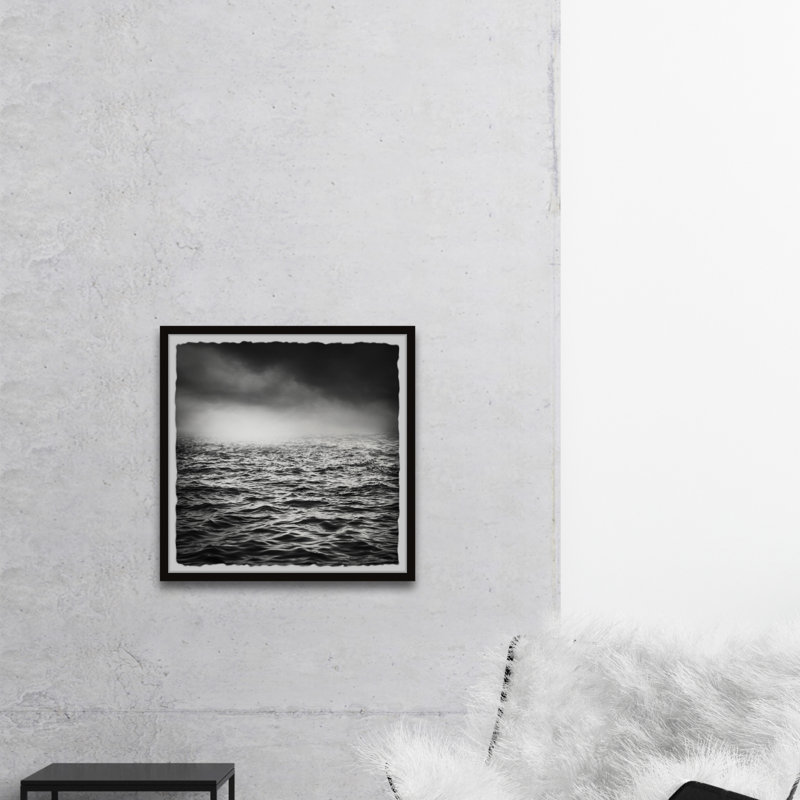 «Ocean Storm» par Marmont Hill - reproduction de cadre photo, H 12 po x l 12 po x P 1,5 po