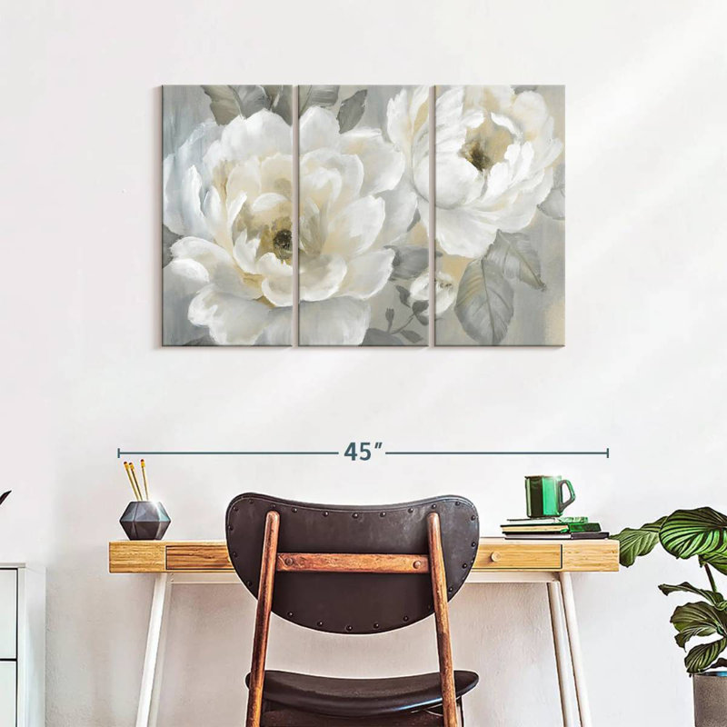 Harnek Perfect Peonies, 24" H x 38" W