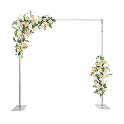 9.8ftx9.8ft Wedding Party Stainless Steel Decorative Stand Kit