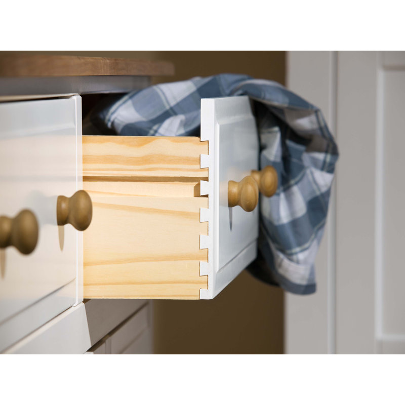 Appaloosa White 4 Drawer painted Chest of Drawers