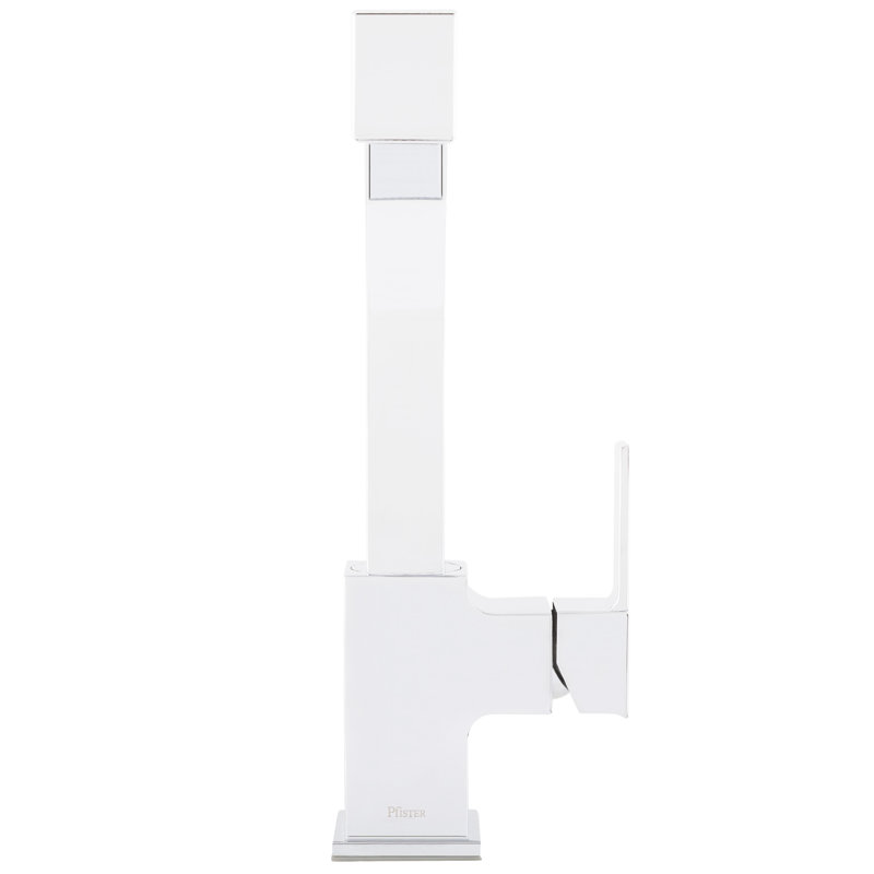 Arkitek Pull Out Single Handle Kitchen Faucet, Polished Chrome