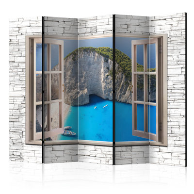 Chiyoda Solid Wood Folding Room Divider